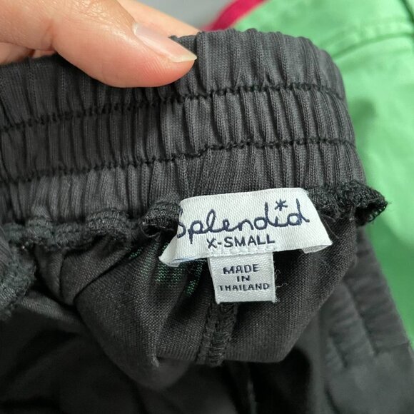 Splendid Black Elastic Waist Pull Up Skort Women's Size XS - Picture 3 of 9